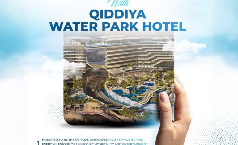 Rawadh Timelapse Cameras: Documenting Qiddiya Water Park Hotel’s Journey